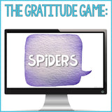 Gratitude Activity: The Gratitude Game Classroom Guidance Lesson