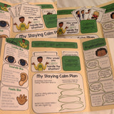 Calmly Expressing Frustration Social Skills Lap Book - School Counseling