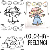 Fall Color-by-Feeling Printables - Elementary School Counseling
