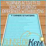 Bullying Activity School Counseling Classroom Guidance Lesson: Bullying Lesson