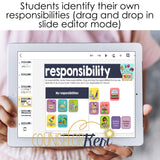 Responsibility Digital Activity for Google Classroom Distance Learning