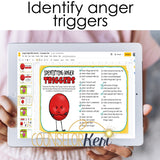 Managing Anger Digital Activity for Google Classroom Distance Learning