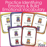 Feelings Game: I Have Who Has Counseling Game to Practice Identifying Emotions