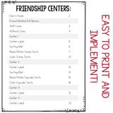 Friendship Centers: Friendship Activities for School Counseling
