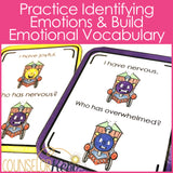 Feelings Game: I Have Who Has Counseling Game to Practice Identifying Emotions