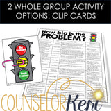 Size of the Problem Classroom Guidance Lesson for School Counseling