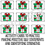 Self Esteem Christmas Classroom Guidance Lesson Holiday Activity