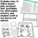 Easter or Spring Self Esteem Classroom Guidance Lesson for Counseling