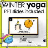 Winter Yoga Activity: Yoga Brain Break for School Counseling Lesson