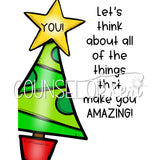 Christmas Self Esteem Digital Activity for Elementary School Counseling