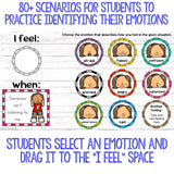 I Feel/When Feeling Labeling Digital Activity for Elementary School Counseling