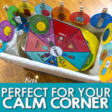 Calm Corner Clip Card: Identify Feelings & Choose Calming Strategies