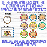 I Feel/When Feeling Labeling Digital Activity for Elementary School Counseling