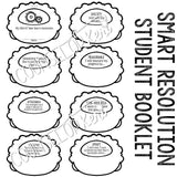 New Year's Resolution Craft for SMART Goals in Elementary School Counseling