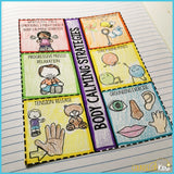 Body Calming Strategies Centers: Coping Skills Classroom Guidance Lessons