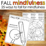 Fall Mindfulness Activities: 25 Mindful Mornings Activities