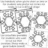 Winter Self Esteem Classroom Guidance Lesson & Self Esteem Activity