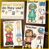 Community Helper Centers Classroom Guidance Lesson for Kindergarten