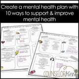 Mental Health Classroom Guidance Lesson for School Counseling