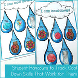 Calming Strategies Activities Classroom Guidance Lesson Cool Down Centers