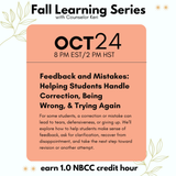 Fall Learning Series 2026: Bundled Sessions with NBCC Clock Hours