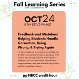 Fall Learning Series 2026: Bundled Sessions without NBCC Clock Hours