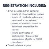 Summer Learning Series 2026: Bundled Sessions without NBCC Clock Hours