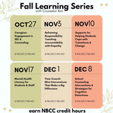 Fall Learning Series 2025: Bundled Webinar Professional Development Sessions
