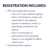 Fall Learning Series 2025: Bundled Webinar Professional Development Sessions