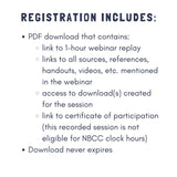 Executive Functioning in Action: Coaching Students for Independence On-Demand Webinar: 2025 Summer Learning Series No NBCC Hours
