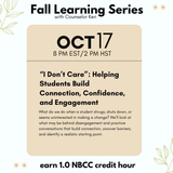 Fall Learning Series 2026: Bundled Sessions with NBCC Clock Hours