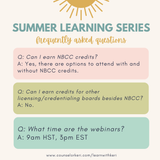 Summer Learning Series 2026: School Counseling Progress Monitoring That Doesn't  Feel Like Extra Work without NBCC Hours