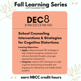 Fall Learning Series 2025: Bundled Webinar Professional Development Sessions