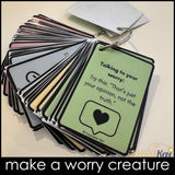 Externalizing Worry: Create a Worry Character Discussion Prompts and Cards for Counseling