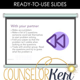 Problem Solving Lesson: Executive Functioning Classroom Counseling Lesson