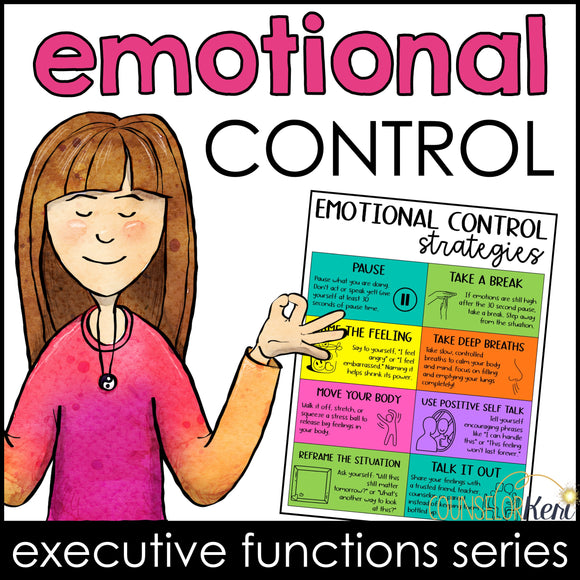 Emotional Control Lesson: Executive Functioning Classroom Counseling Lesson