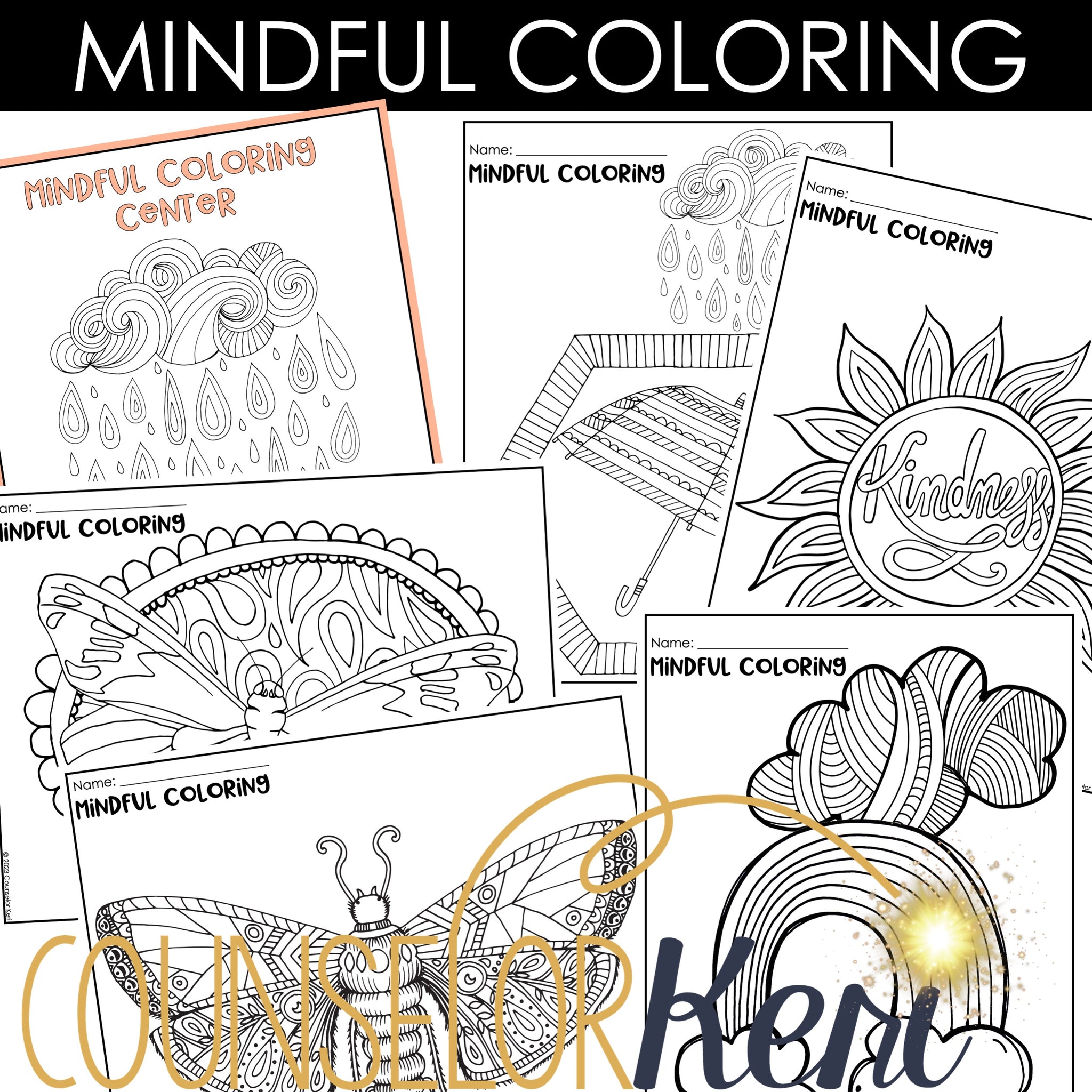 Spring SEL Centers: Spring Counseling Activities for Classroom Counsel ...