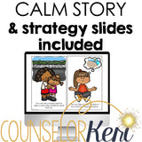 I Feel Calm Counseling Activity: Calm Lesson for Kindergarten Counseling