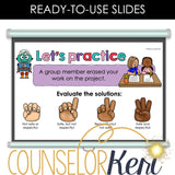 Brainstorming in Conflict Counseling Lesson: Conflict Resolution SEL Activity