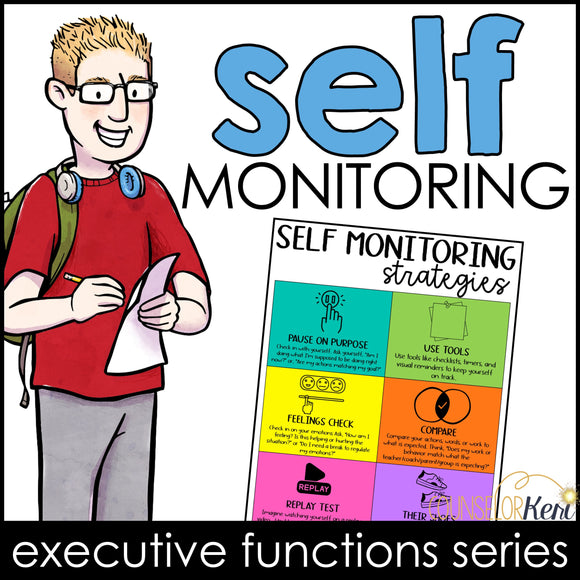 Self Monitoring Lesson: Executive Functioning Classroom Counseling Lesson