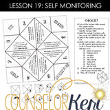 Self Monitoring Lesson: Executive Functioning Classroom Counseling Lesson