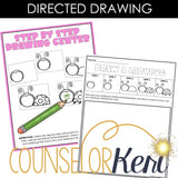 Valentine's Day SEL Centers: Valentine Counseling Activities for February