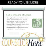 Self Monitoring Lesson: Executive Functioning Classroom Counseling Lesson
