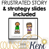 I Feel Frustrated Counseling Activity: Frustration Lesson for Kindergarten