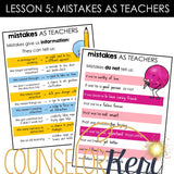 Perfectionism & Handling Mistakes Small Group Counseling Curriculum