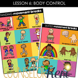 Kindergarten Self Control Group: Self Control Activities for Group Counseling