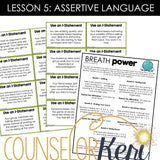 Assertiveness and Self Advocacy Small Group Counseling Curriculum