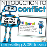 Introduction to Conflict Counseling Lesson: What is Conflict SEL Activity