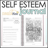Self Esteem Journal: Self Esteem Activities for Kids School Counseling