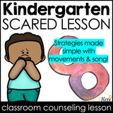 I Feel Scared Counseling Activity: Fear Lesson for Kindergarten Counseling